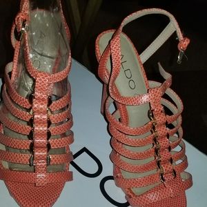 Woman brand new shoes